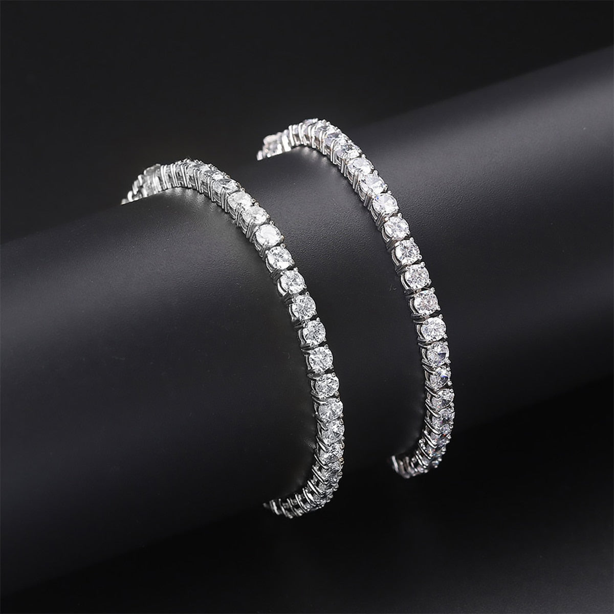 Luxury Real Moissanite Tennis Bracelet For Women