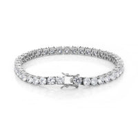 Luxury Real Moissanite Tennis Bracelet For Women