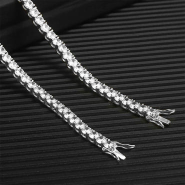 Luxury Real Moissanite Tennis Bracelet For Women